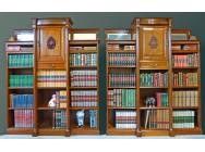 Pareja de Librerías Siglo XIX -  W.Walker, Londres - VENDIDO