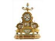 Reloj Frances de sobremesa - Estampado PH Mourey - VENDIDO